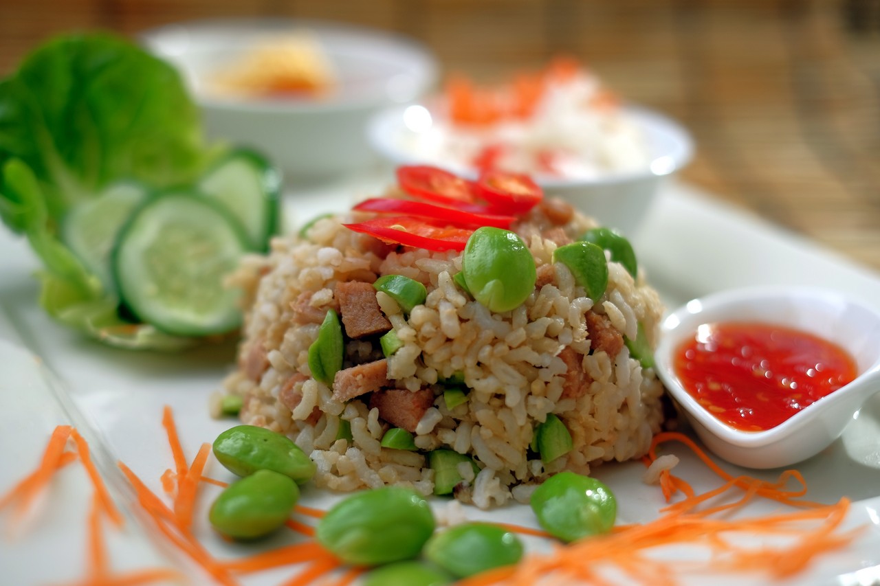 Petai Fried Rice Meat Free Meals Vegetarian Food Kind Meal At Veggie Frenz Cafe Kindmeal My